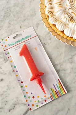 Cristina Oria Dulces Cristina Oria|Velas^Velas Cumpleaños Rojas Grandes