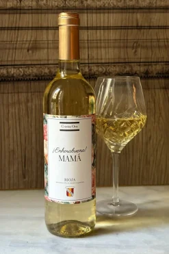 Cristina Oria Vinos Y Champagnes^Vino Cune Rioja Blanco Recién Mamá