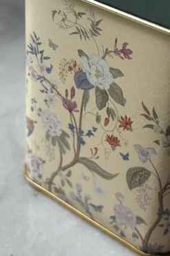 Cristina Oria Dulces Cristina Oria^Violetas En Bote Metálico Diseño Flores Amarillo